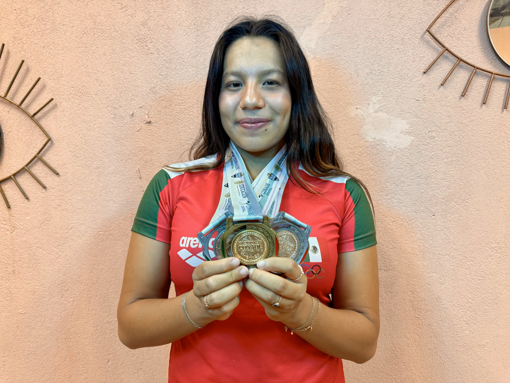 Karla Edith, la nadadora potosina que sueña con unos Juegos Olímpicos ...