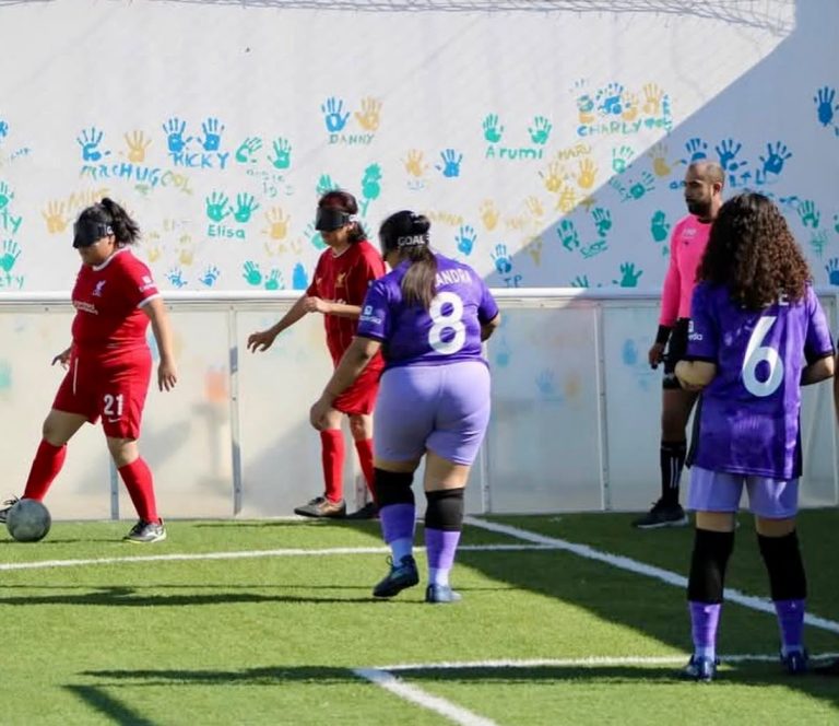 Chilangas FC abre camino al fútbol ciego femenil en México